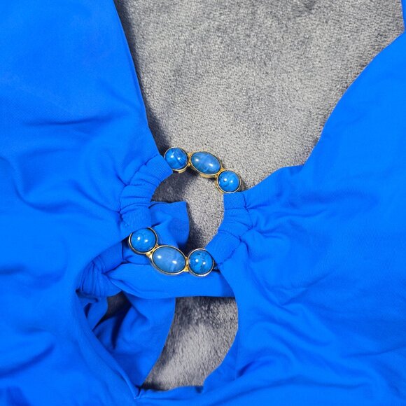 Becca by Rebecca Virtue Ariyah One Piece Swimsuit Medium NWOT - Picture 11 of 12